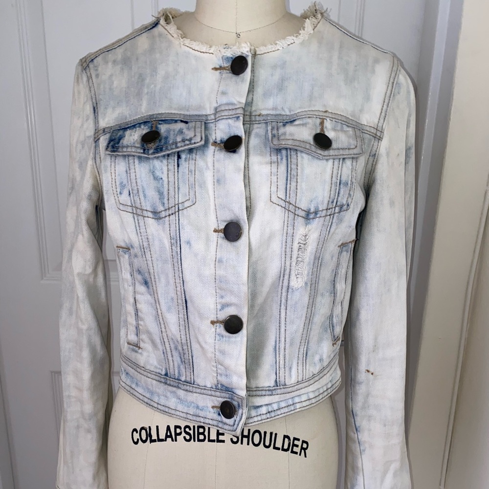 Cropped Denim Jacket